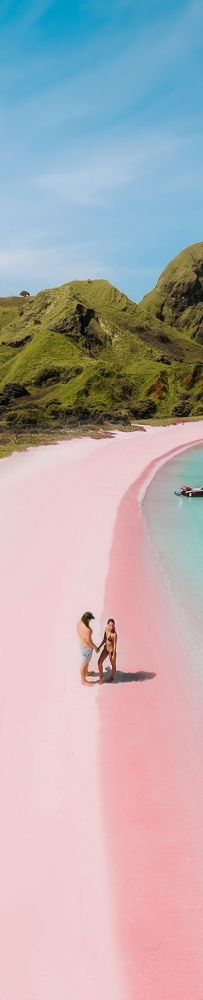 Travel guide to Komodo, Indonesia, visit Pink Beach, Komodo Park, Manta Point and Makassa Bay