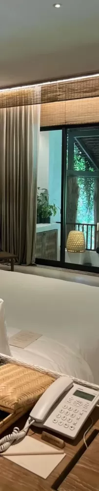 Chiang Mai Raya Heritage Hotel, with simple and elegant decoration, looks like a paradise