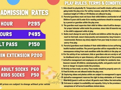 Manila ActiveFun Taguig?‍♂️ BGC parent-child park restaurant, indoor slide