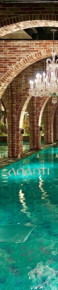 Ananti at Gangnam Hotel, all rooms are lofts, and the bathrooms are equipped with bathtubs