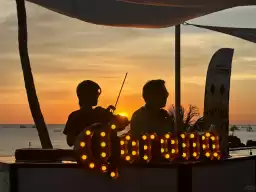 Boracay 5-day travel food record?, where I saw the beautiful sunset