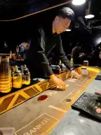 Posino Taipei Bar, drink and exchange chips. The more you drink, the more fun it is. ?Vegas style