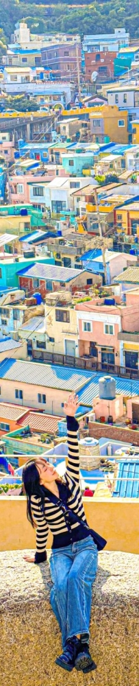 Busan's fairy tale world?, visit the colorful town of Gamcheon Culture Village